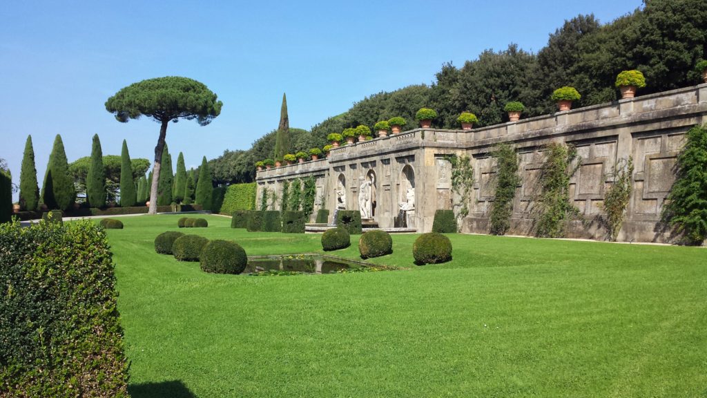 Garden of Mirrors, Castel Gandolfo, Rome, Lazio, Italy