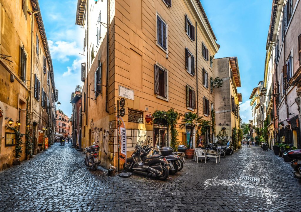 Italy Rome Trastevere