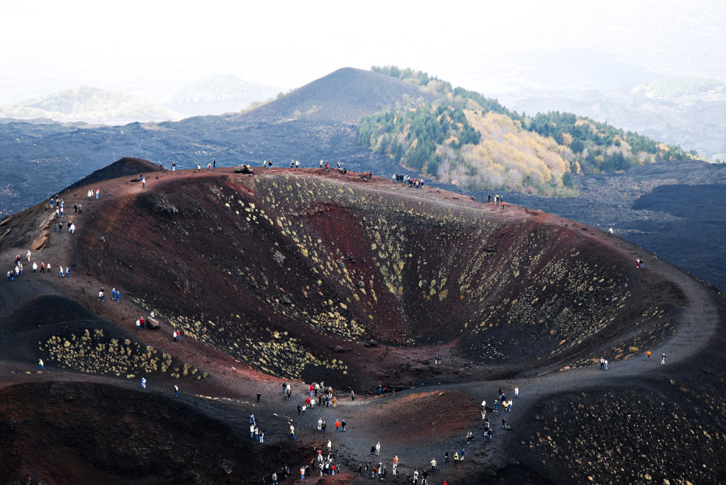 Volcano Mount Etna, Sicily, Italy