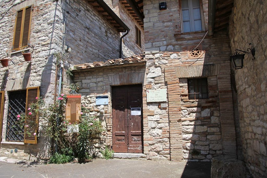 Corciano, Perugia, Umbria, Italy. Medieval cottage search.
