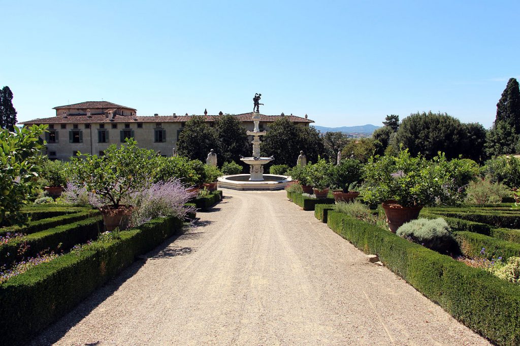 Giardino della villa medicea di castello, Florence, Tuscany, Italy