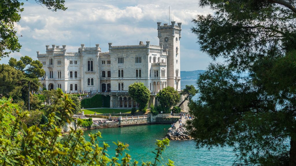 Miramare castle, Trieste, Friuli Venezia Giulia, Italy