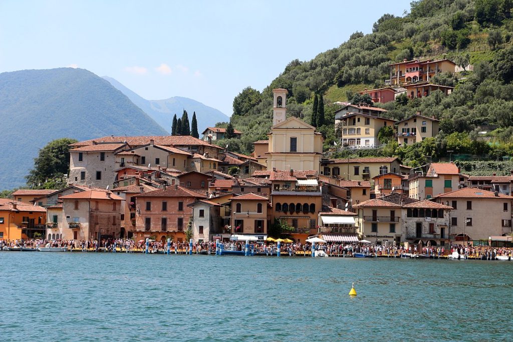 Monte isola Lake Iseo, Italy 