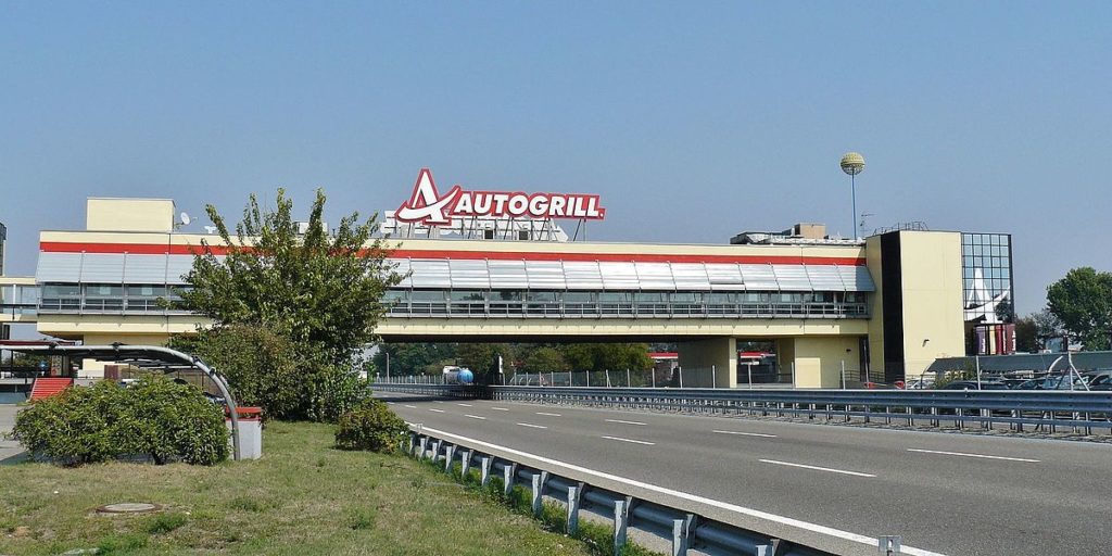 Italian motorway Autogrill