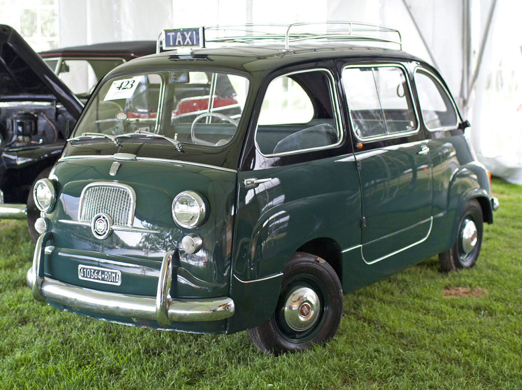 Fiat Multipla taxi Rome