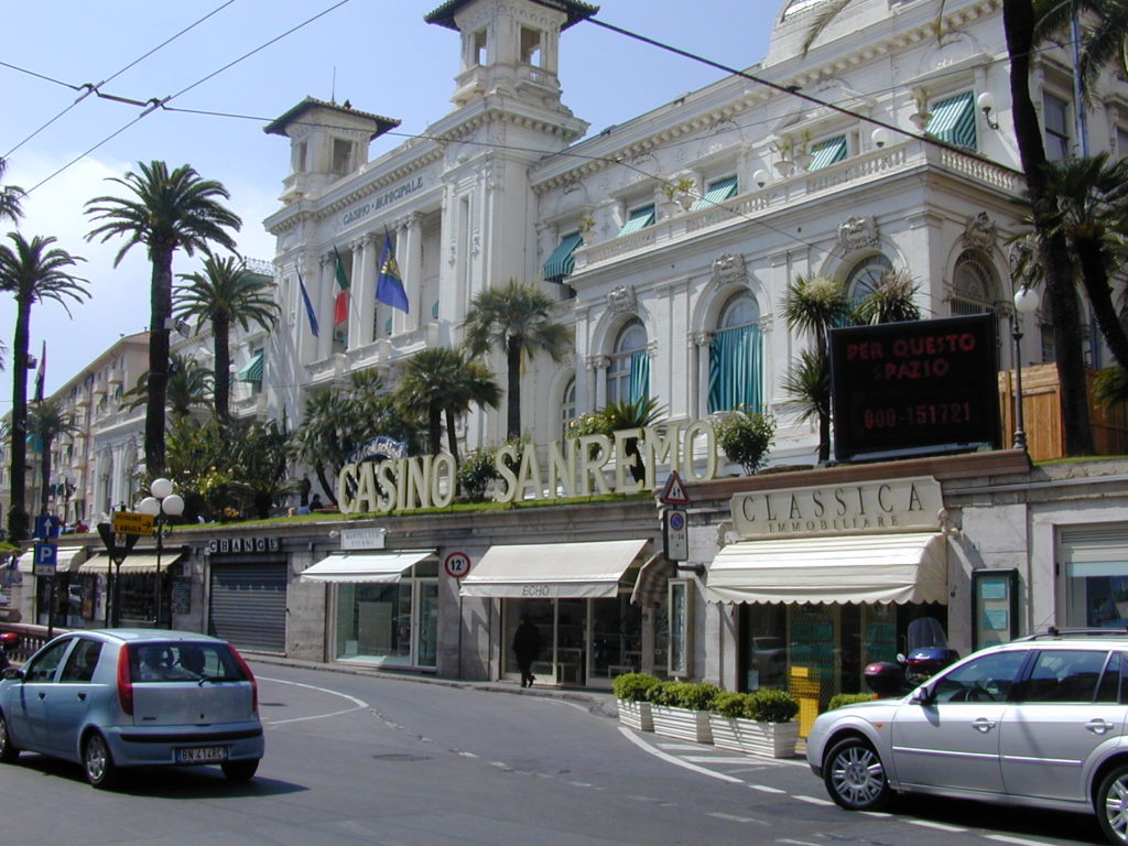 Casino Sanremo, Liguria, Italy