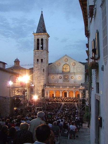 Spoleto, Festival dei 2 mondi, Umbria, Italy