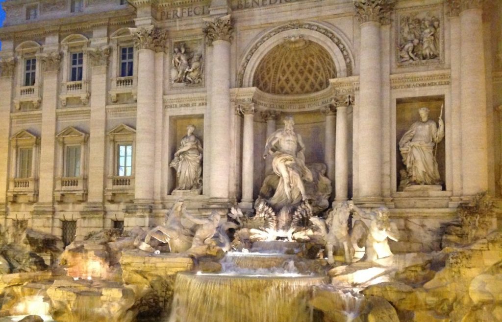 Trevi Fountain, rome, Lazio, Italy
