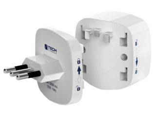 italian electricity : plug converter for Italy