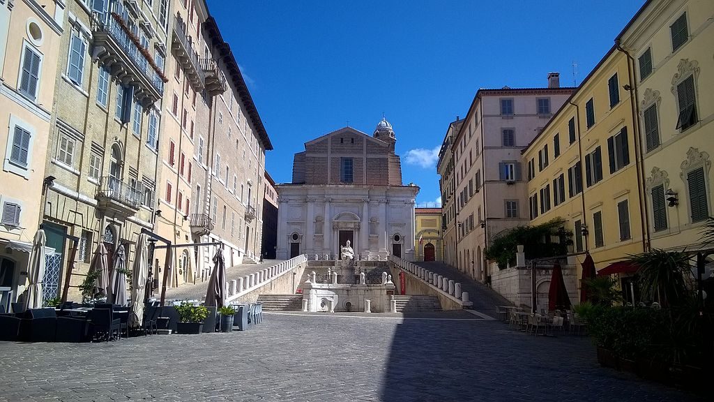 Piazza del Plebiscito, Ancona, Marches, Italy