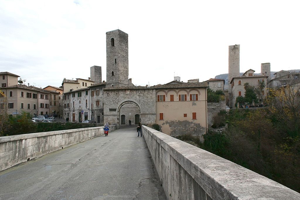 Porta Solestà, Ascoli Piceno, Marches, Italy