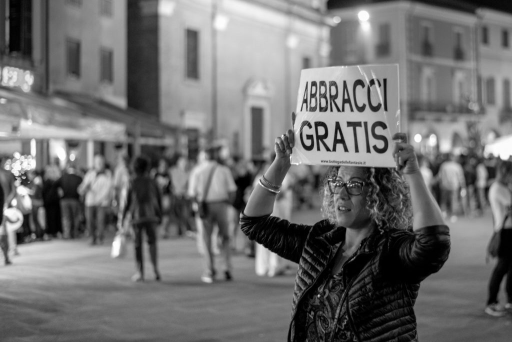 Hugs in Italy Hugs in Italy