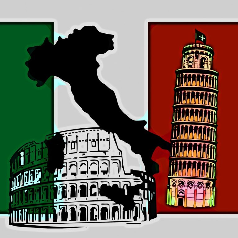 Map of italian airports ITALY - Italy Map 1543908651 768x768
