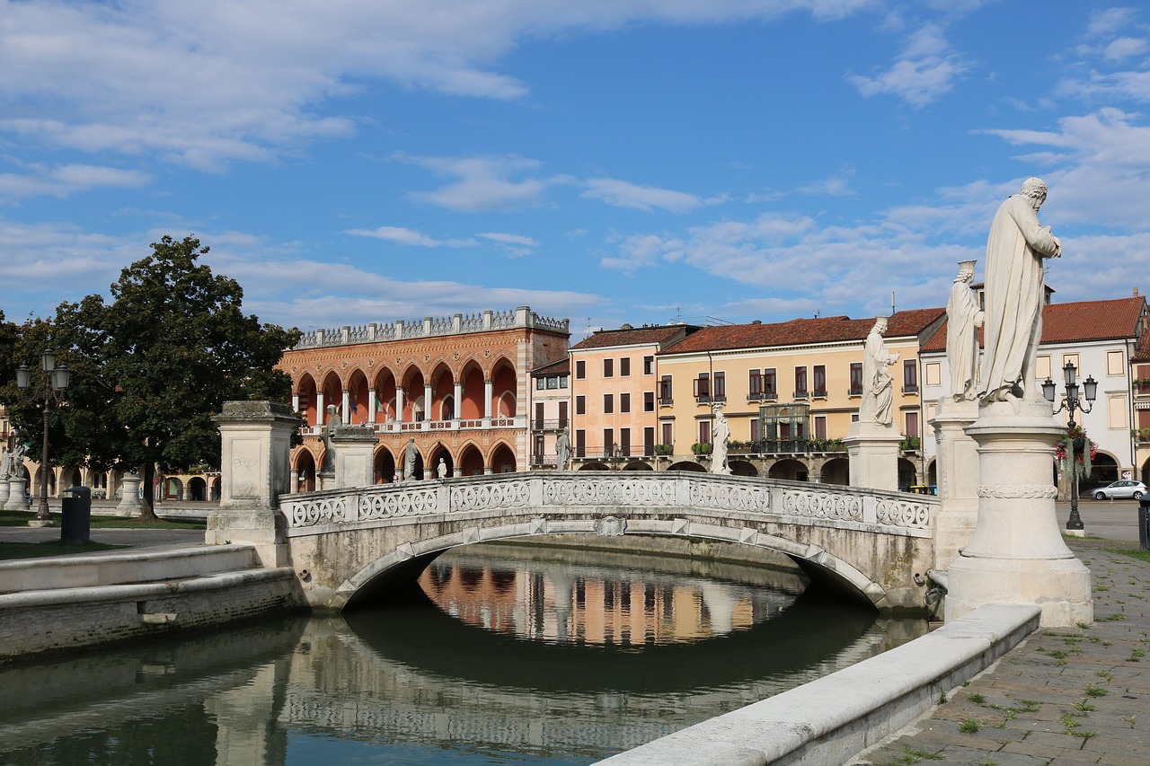 Padua, Veneto, First trip to Italy
