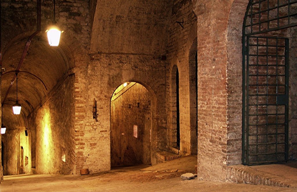 Central Italian City - Rocca Paolina, Perugia, Umbria