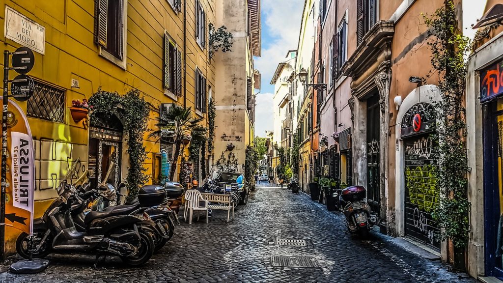 Trastevere, Roma, Lacijus, Italija