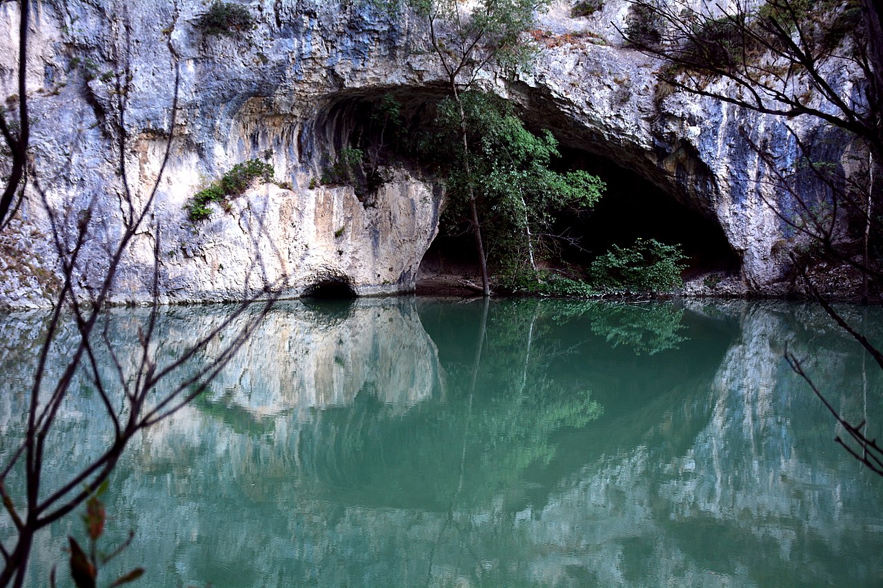 Furlo Gorges in Le Marche Italy